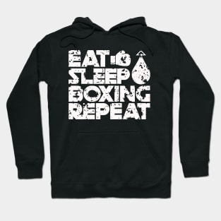 Aged Eat Sleep Boxing Hoodie